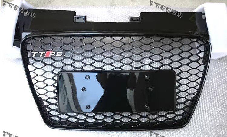 アウディTT TTS TTRS (2008-2014) グリル TT Front Grill Sport Honeycomb Hood Grille for Audi TT TTS