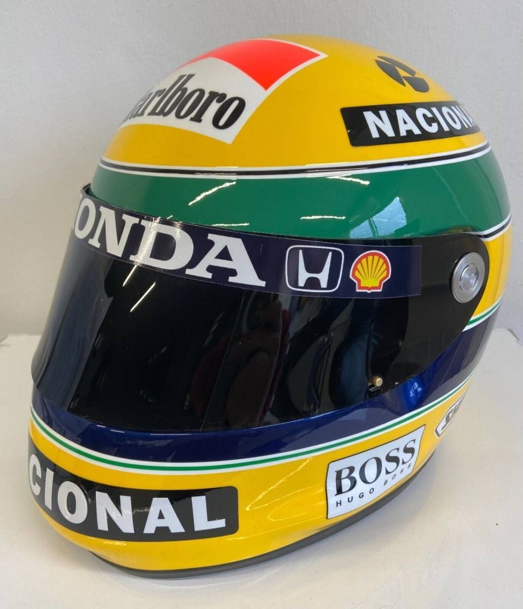 アイルトン・セナ 1992年 F1 ヘルメット 等身大サイズ レプリカ