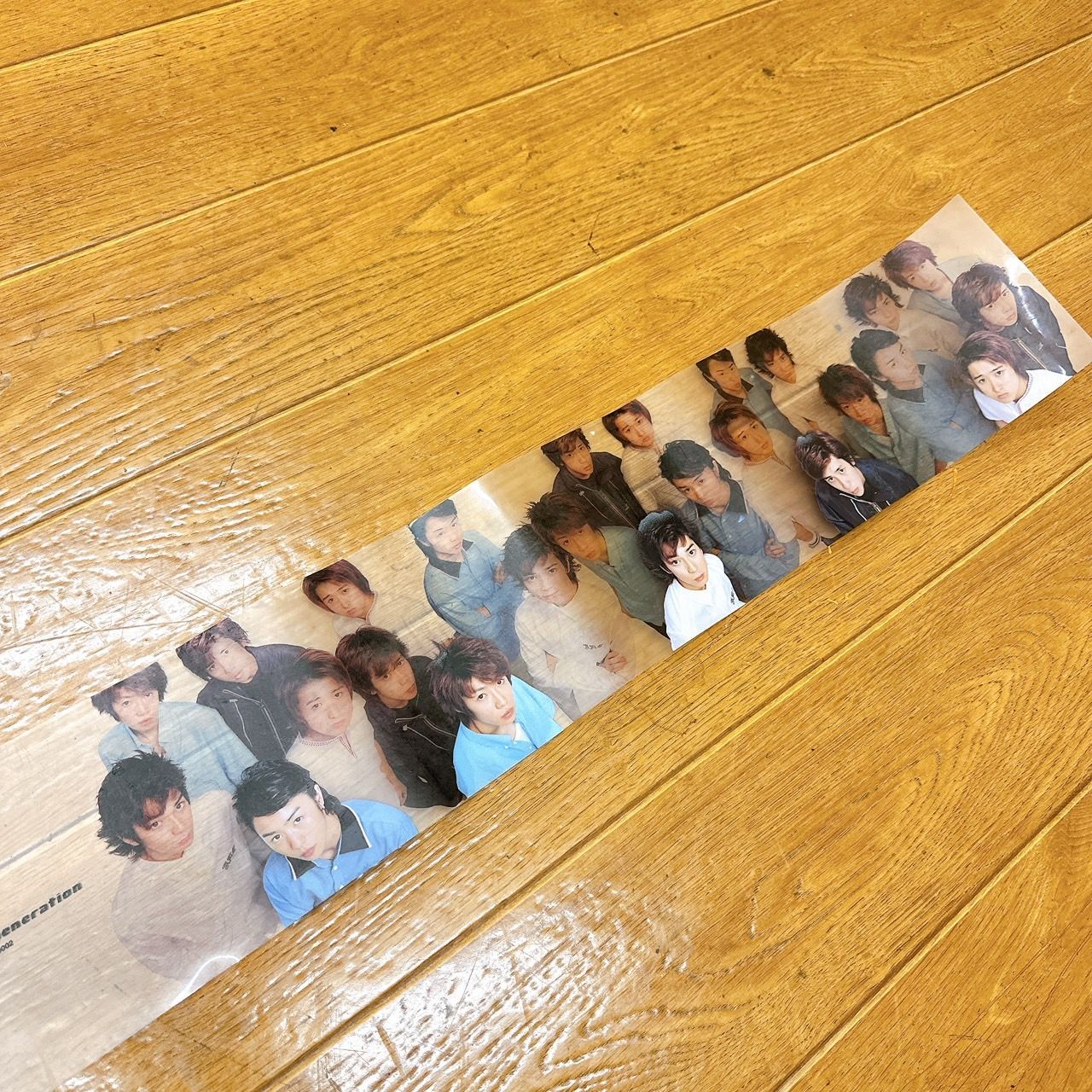 ARASHI 嵐 当時物 初期 A・RA・SHI 非売品ポスター＆台風