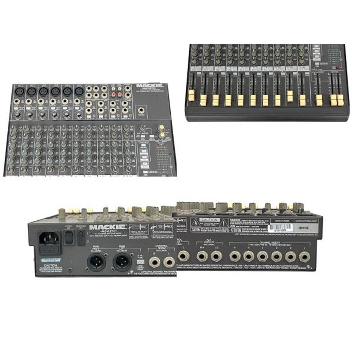 MACKIE 1402-VLZ PRO アナログミキサー 14ch マッキー