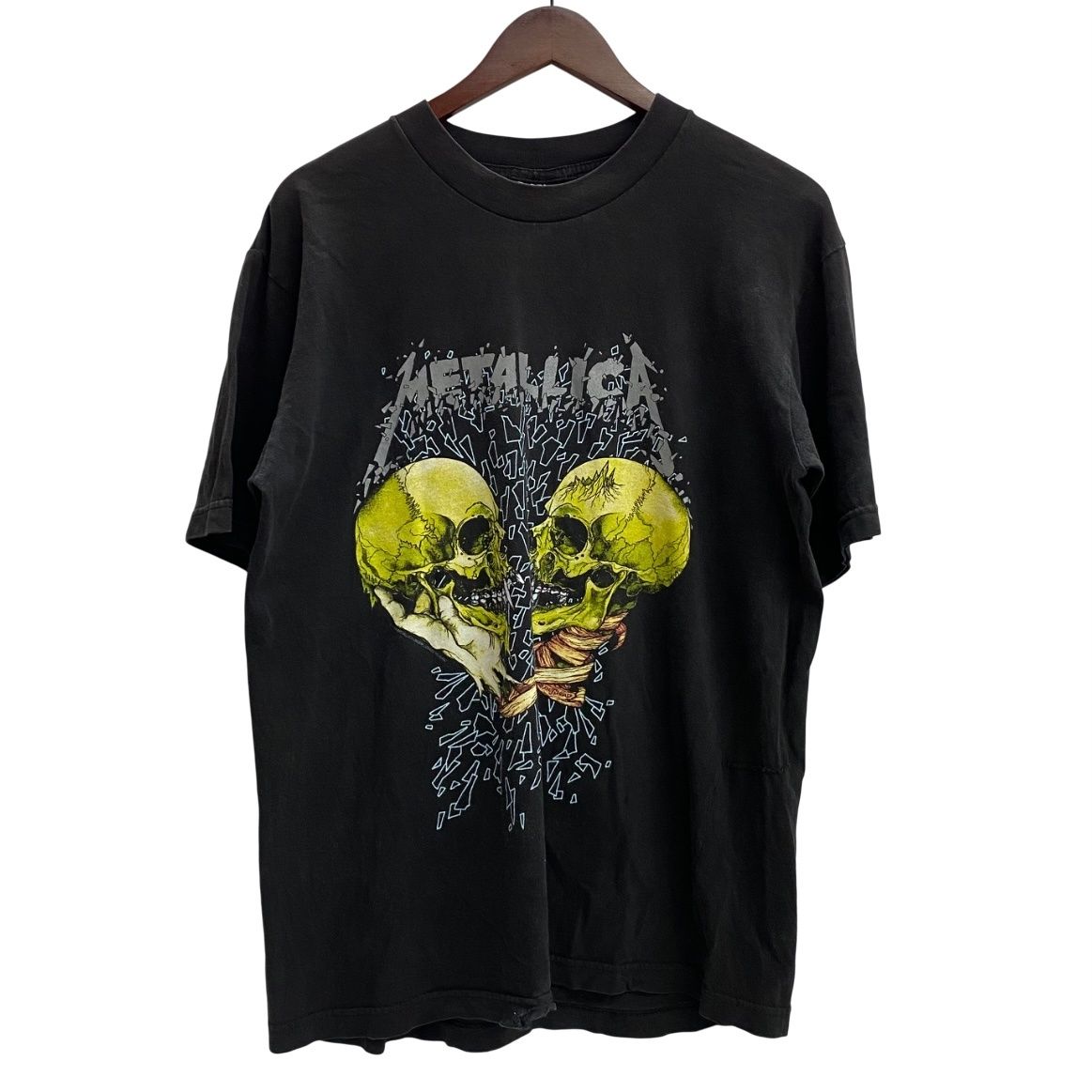 USA製 METALLICA メタリカ Pushead バンド Tシャツ L 90s USA製 Metallica Pushead メタリカ Tシャツ