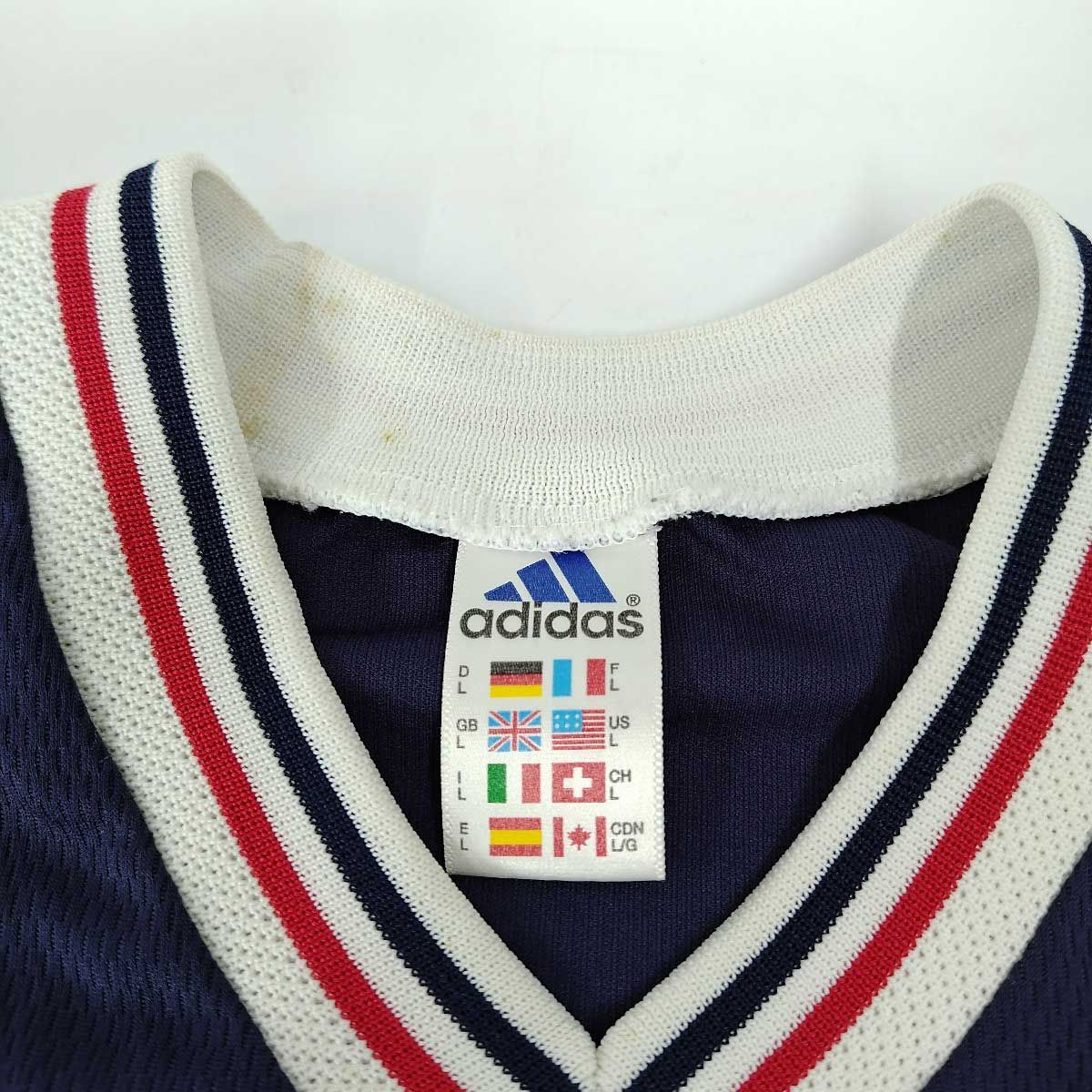 adidas ユーゴスラビア代表 ユニフォーム 1998年 フランスW杯 L アディダス サッカー 1998 フランス ワールドカップ FSJ
