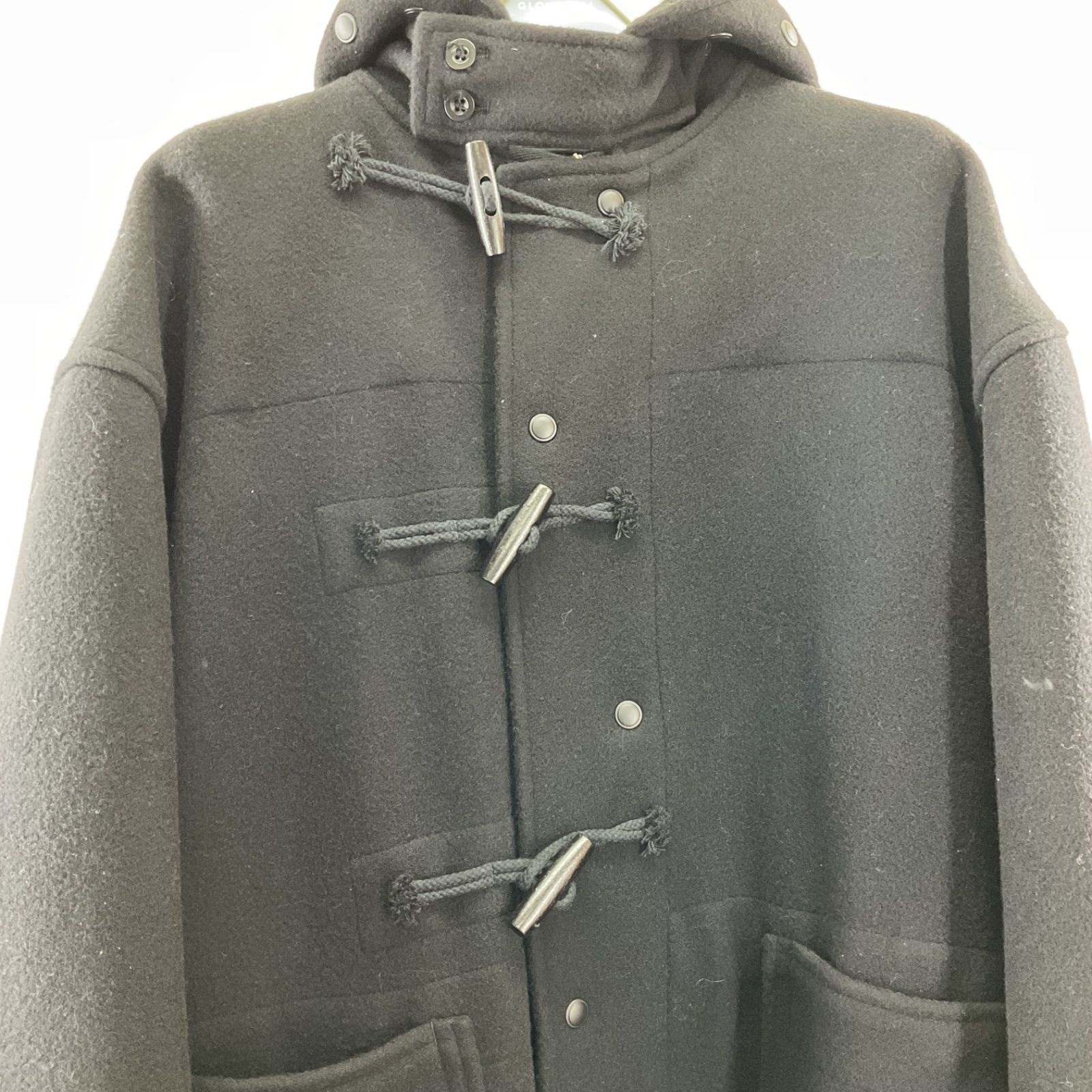 ENGINEERED GARMENTS × GLOVERALL DUFFLE COAT Monty 2 Side Vent black M ダッフル コート K0107-005 211
