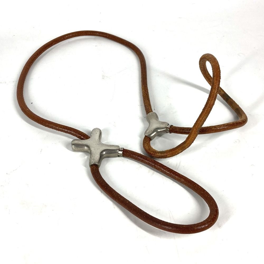 HERMES エルメス リード ペット用 ヘラクリード レザー ブラウン STEELWINDOWSANDDOORS_COM