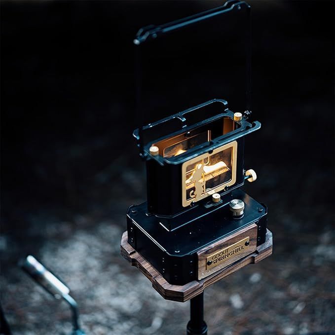 アイロンストーブ ブラック Springhill 多功能キャンプストーブ