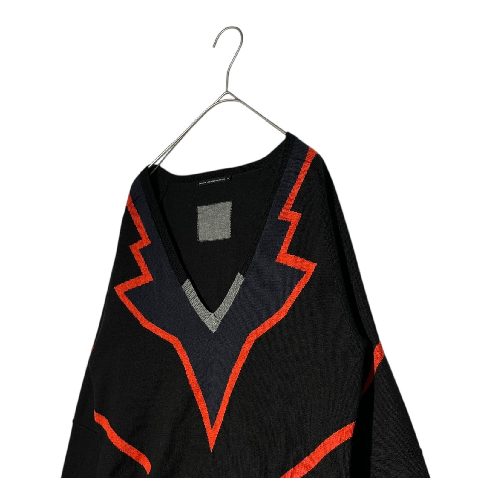 MARITHE FRANCOIS GIRBAUD ニット Marithe☆[正規品] W CLASSIC LOGO HALF KNIT 5COLOR ニット
