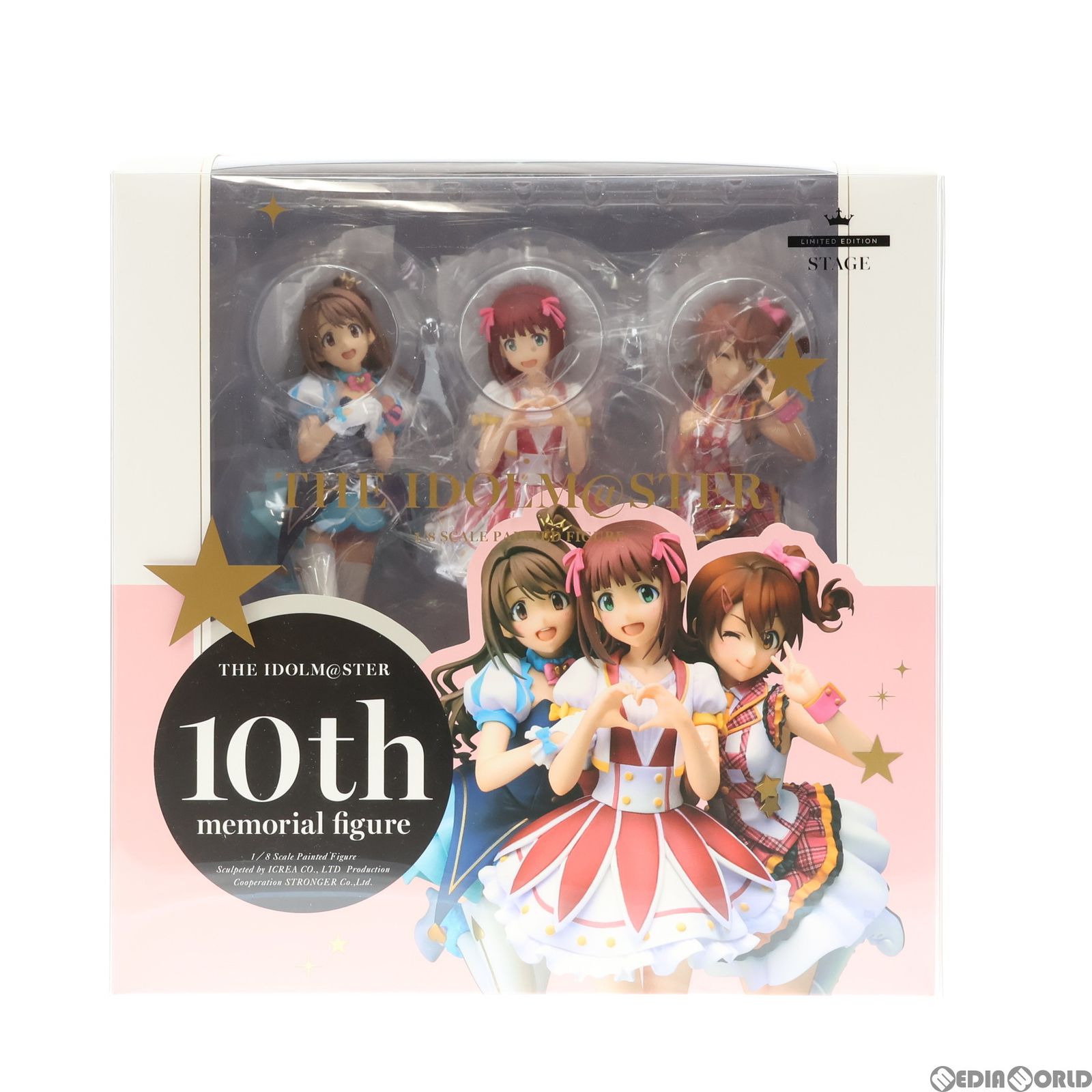 ANIPLEX+限定 特典(特装台座、台座パーツのみ)付属 アイドルマスター 10thメモリアルフィギュア THE IDOLM@STER 1/8  完成品 フィギュア(MD16-0209002) アニプレックス