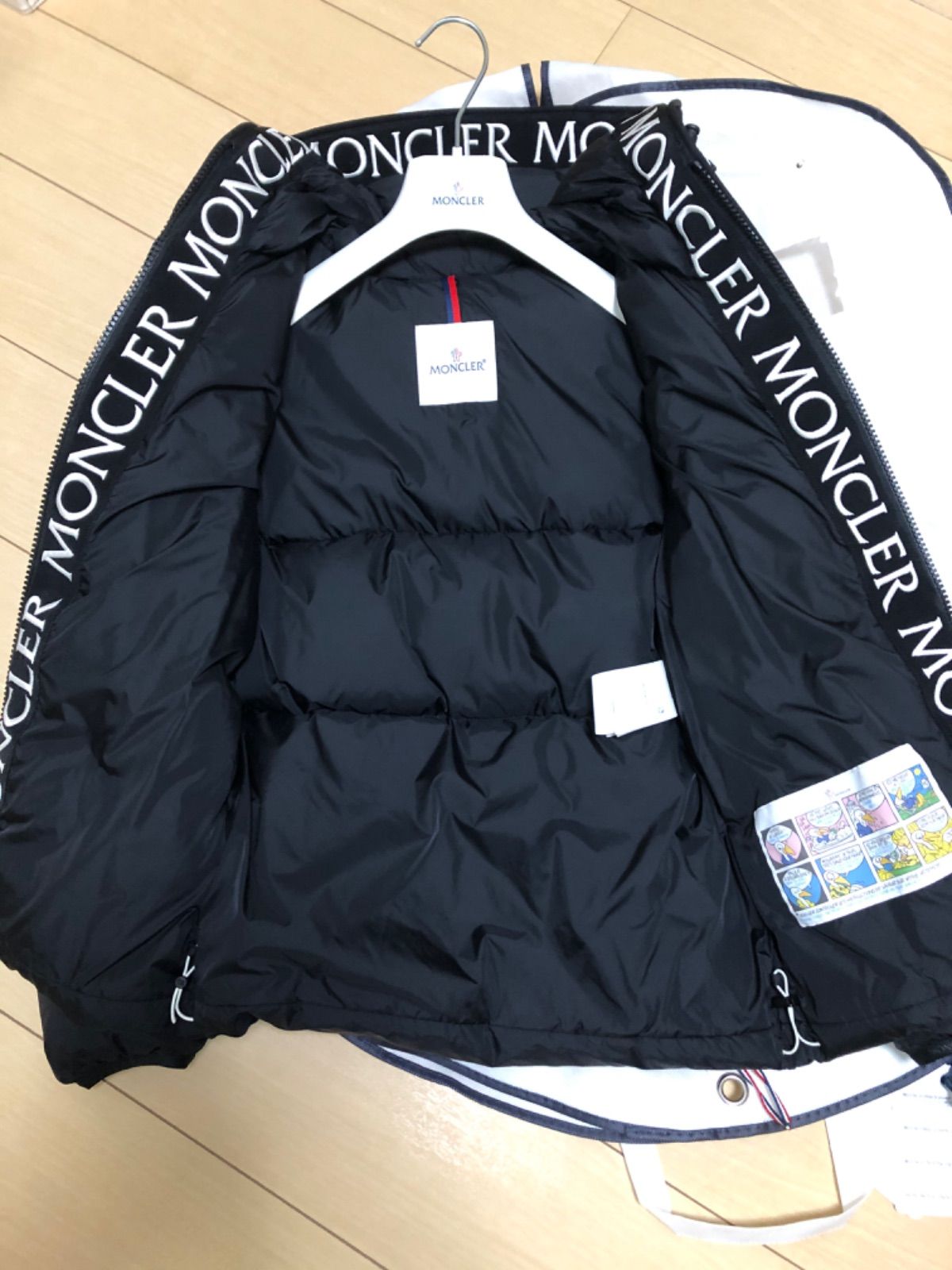 新品未使用 モンクレール 初代モンクラー MONTCLAR ブラック サイズ0