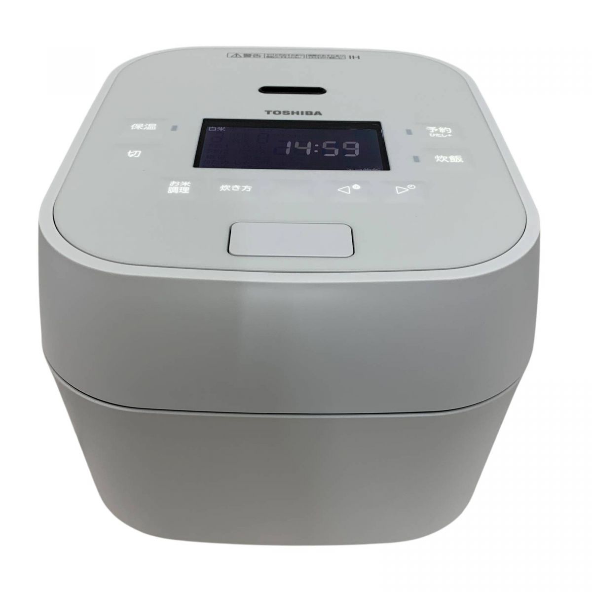 炊飯器 5.5合 TOSHIBA 東芝 炎匠炊き 製 圧力IH グランホワイト RC-10MGW BYK816305相