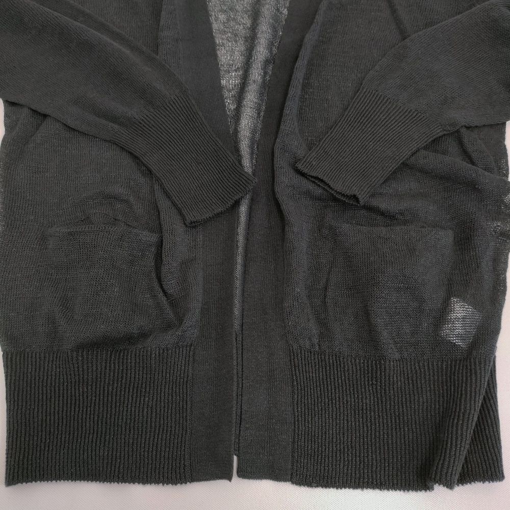 #HERILL 新品 Linen WG Cardigan 定価44000円 25-080-HL-8201-10 リネン カーディガン 25SS ブラック メンズ ヘリル【中古】5-0930M♪ HERILL 新品 Linen WG Cardigan 定価44000円 25-080-HL-8201-10 リネン