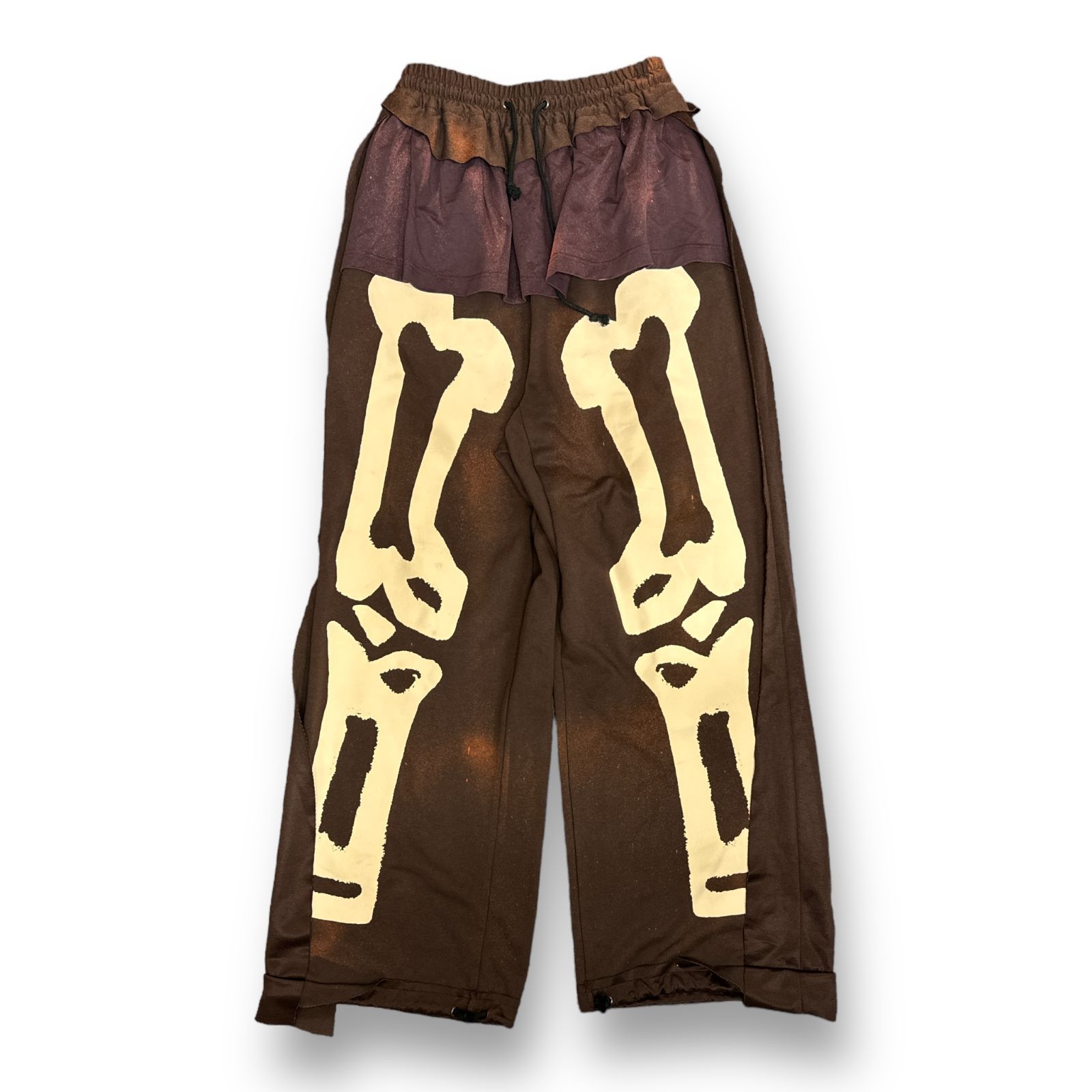 SANKUANZ 23SS Skeleton Print Deconstructed Sweatpants SKZU23SS0PA0301 ボーン  スウェット イージーパンツ サンクアンズ M 65107A - メルカリ