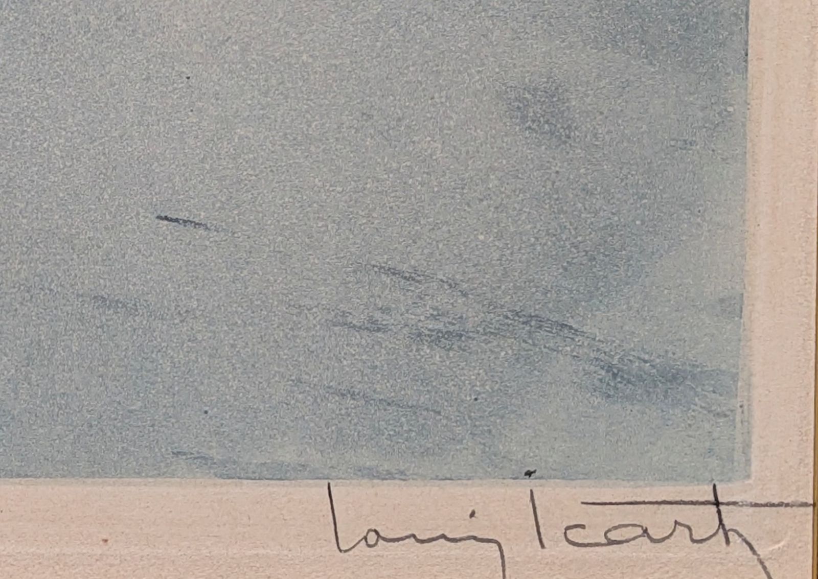 ご出発 直筆サイン