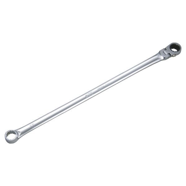 KTC 京都機械工具 超ロングラチェットメガネレンチ首振り 17mm MR15L-17F
