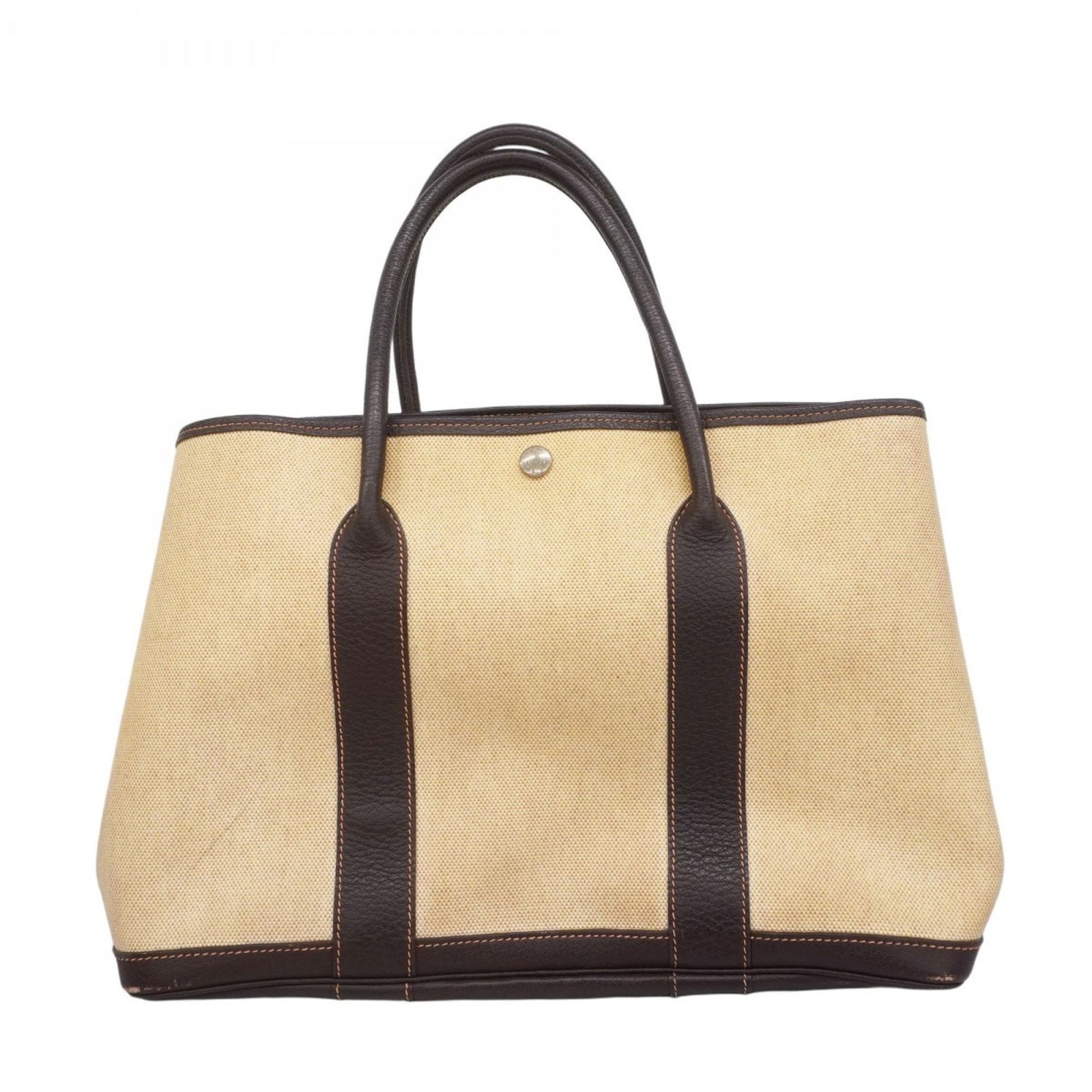 エルメス(Hermes) エルメス トートバッグ ガーデンPM トワルアッシュ  