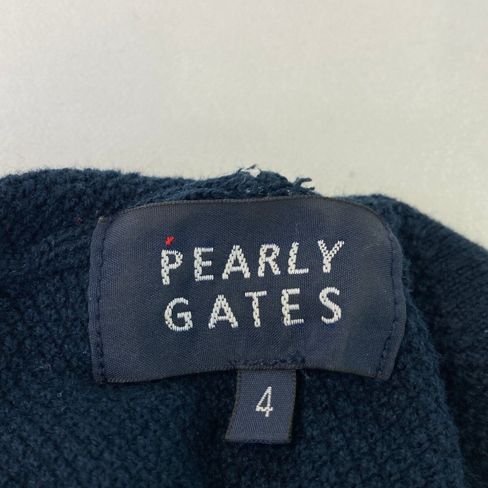 PEARLY GATES PG SPORT トレーナー ネイビー/ブルーサイズ3 サイズ：4