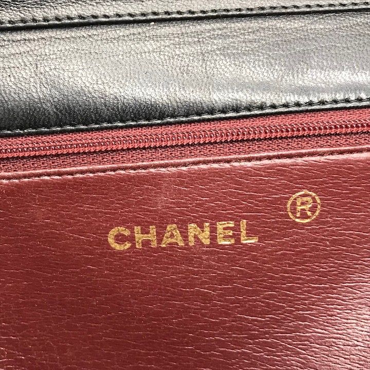 良品 CHANEL シャネル マトラッセ ココマーク プッシュロック チェーン