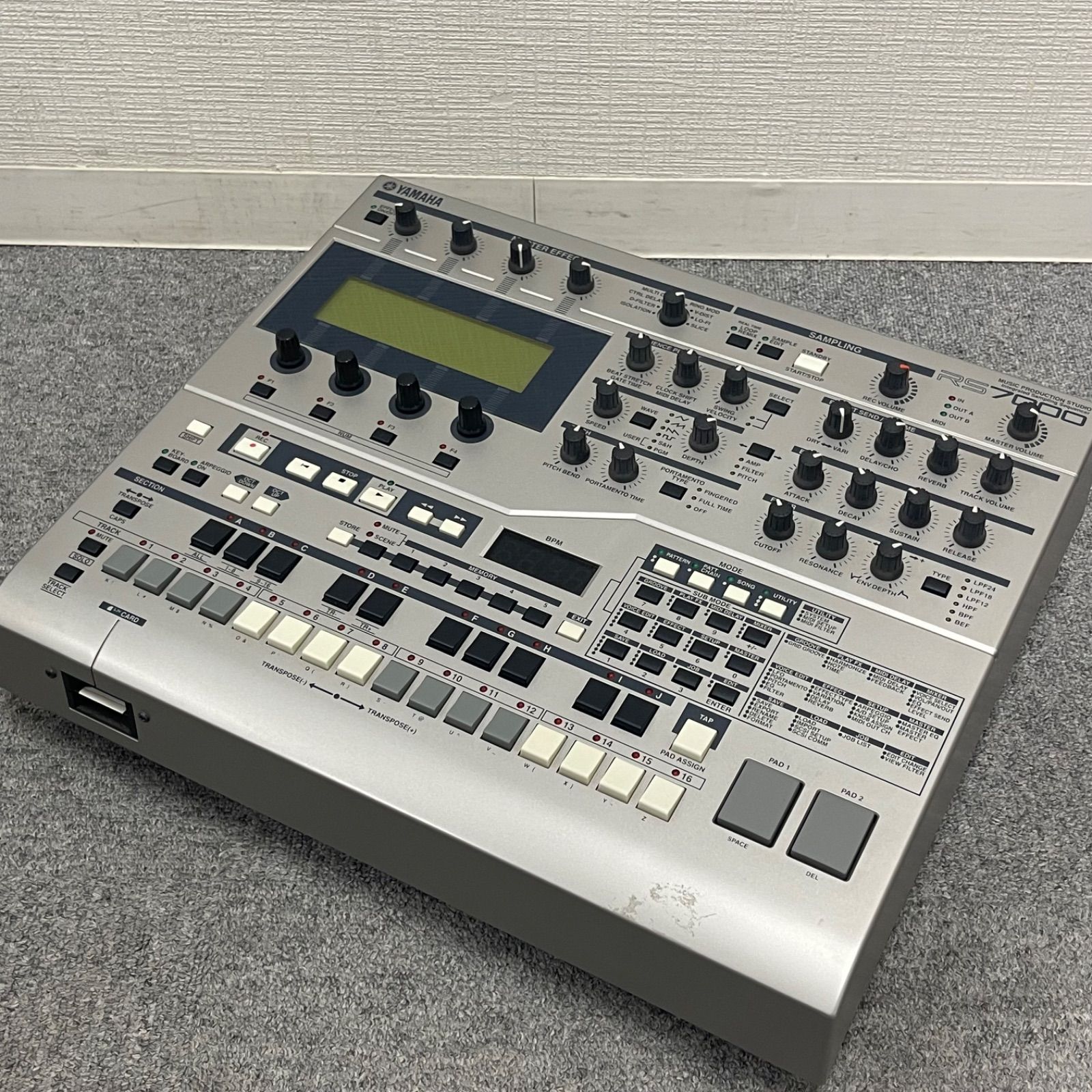 NPAA】ジャンク YAMAHA ヤマハ RS7000 リズムマシン サンプラー