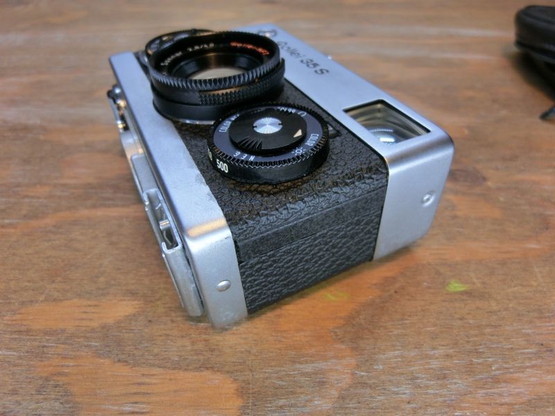 【完動品・美品】Rollei 35 ローライ35 シルバー　ドイツ製　露出計OK 中古】Rollei ローライ 35 シルバー コンパクトフィルムカメラ