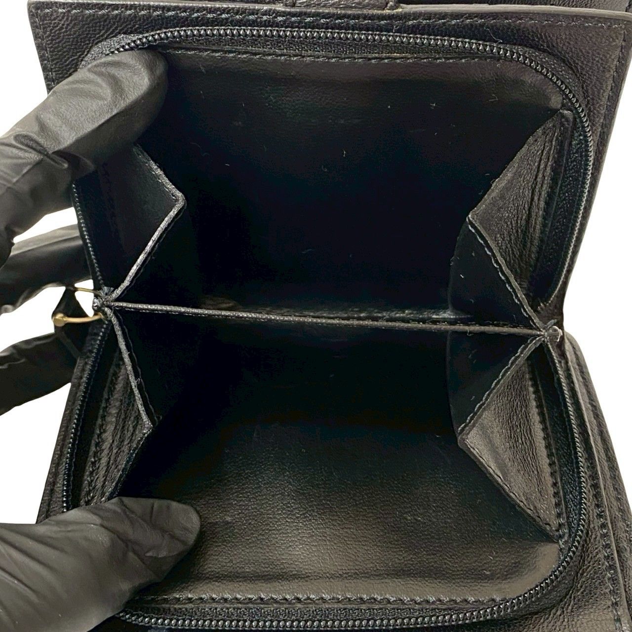 ほぼ未使用 BOTTEGA VENETA ボッテガヴェネタ イントレチャート レザー  