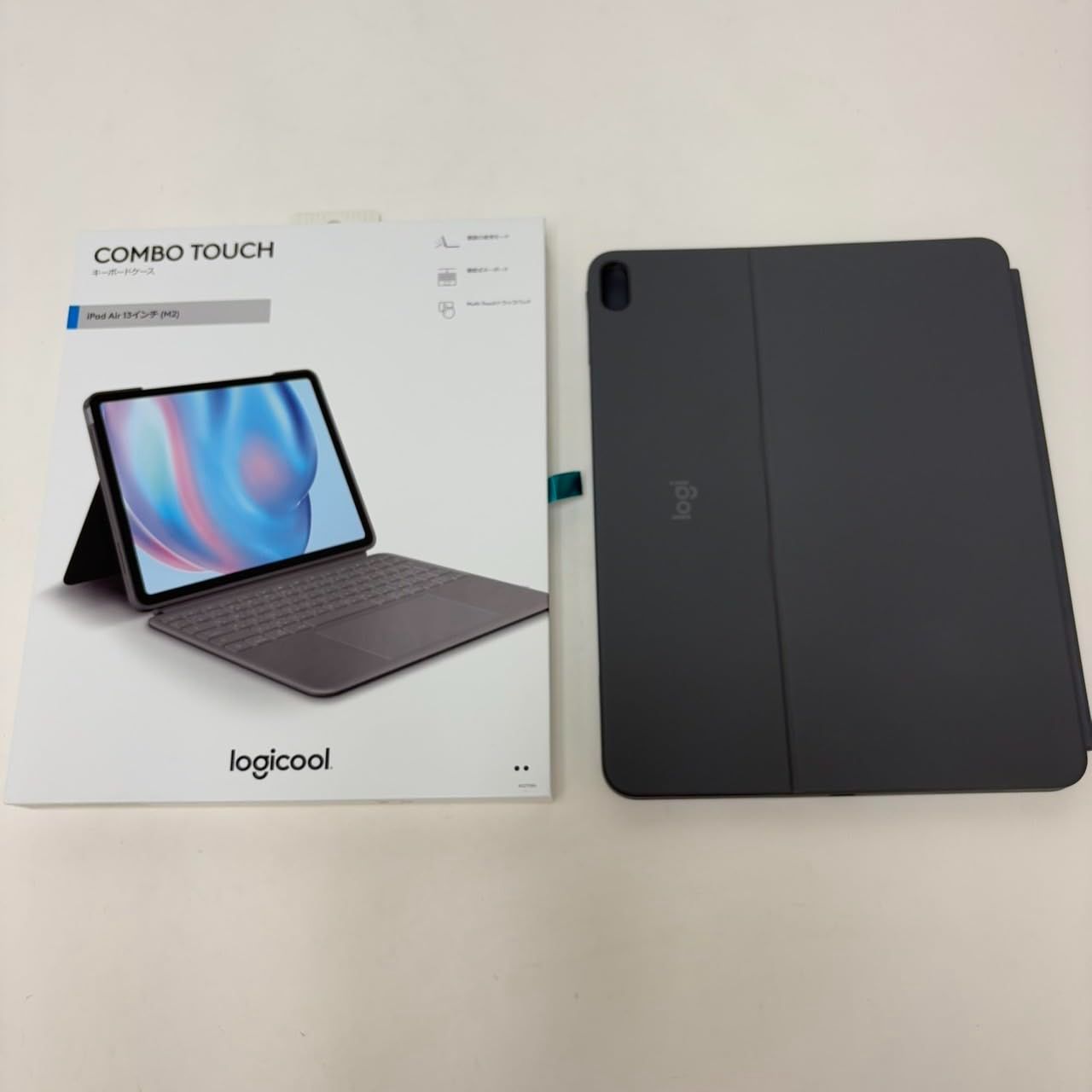 ロジクール iK1277GRA キーボード付きケース iPad Air 13インチ 3456