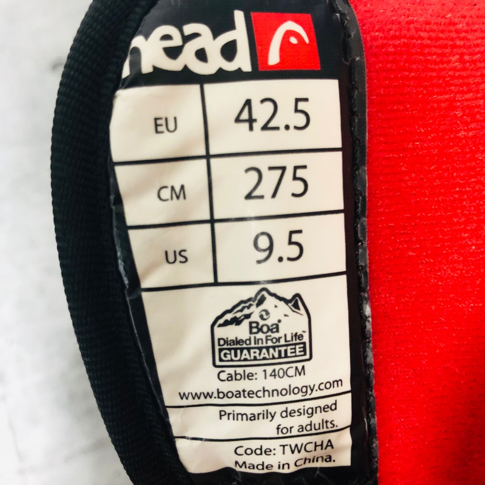 低価格！ head ヘッド CLASSIC クラシック BOA ボア ダイヤル式 27.5cm スノーボード ブーツ スノボ 縁起の良い