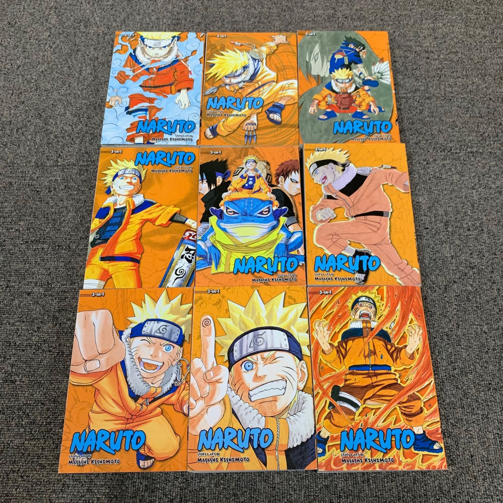 【送料無料】NARUTO 英語版　57巻セット