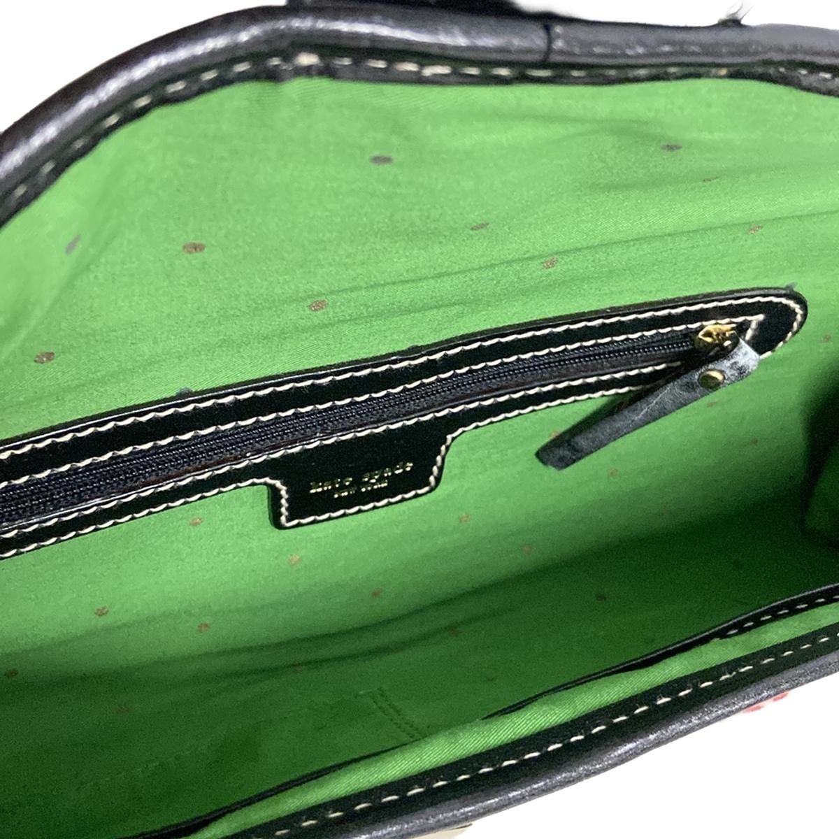 Kate spade(ケイトスペード) クラッチバッグ - アイボリー×ダーク  