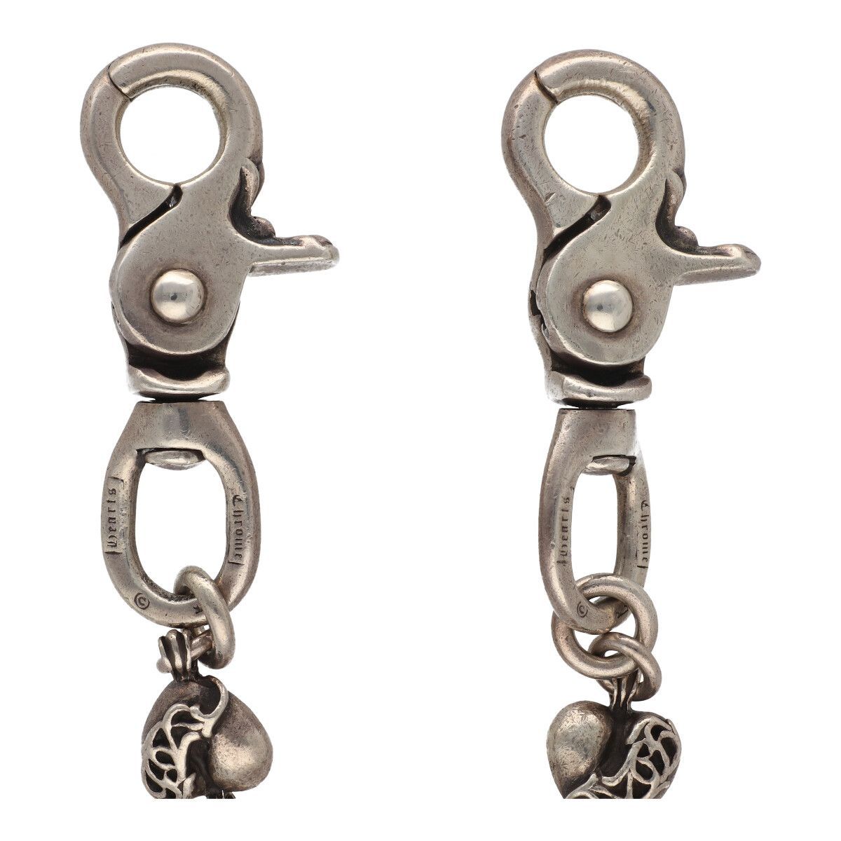 アクセサリー CHROME HEARTS CLP CHN XTRA FNCYSHT 2L Chrome Hearts Xtra Long Lighter Chain W/ Classic Cross Zippo