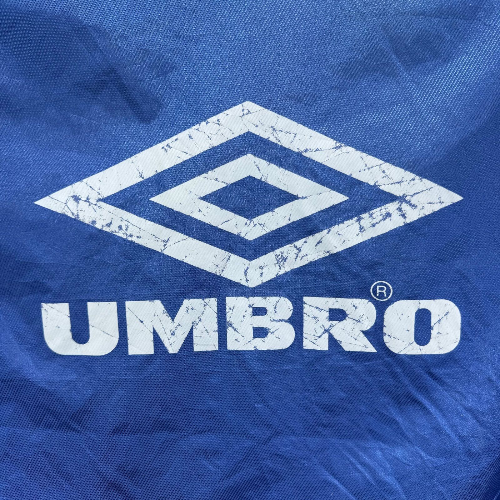 90s UMBRO Logo Print Zip-up Nylon Jacket アンブロ ナイロン