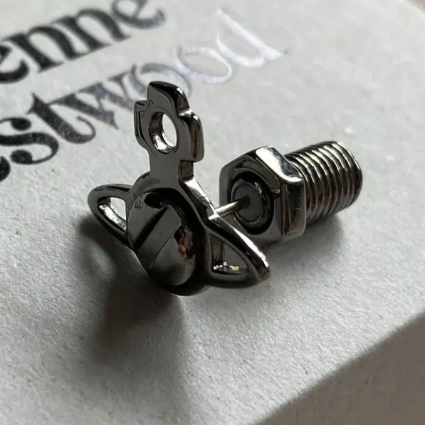 Vivienne Westwood ボルトピアス　片耳 Vivienne Westwood｜【片耳用】シングルボルトピアス シルバー