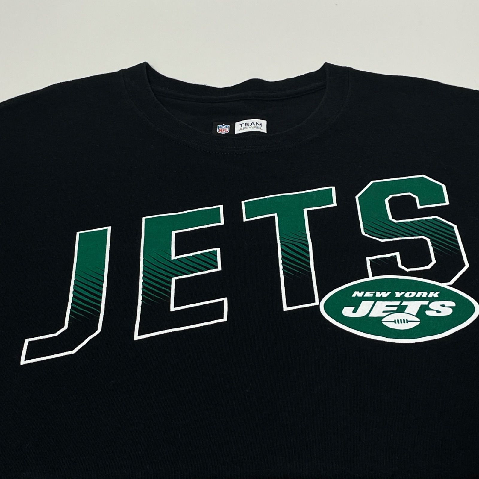 【1989年】NFLチームJETS 両面プリントTectタグ USA製 NFL】ニューヨーク・ジェッツ New York JETS アメフト