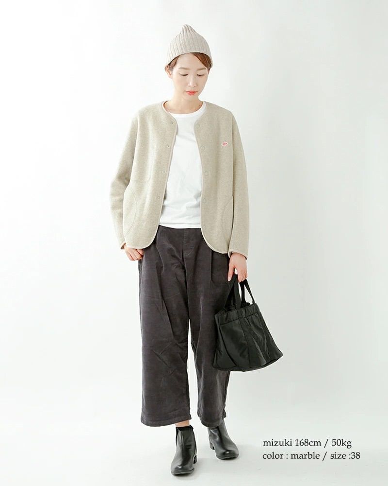 DANTON フリース ノー カーディガン SIROKUMA-CORPORATION_COM