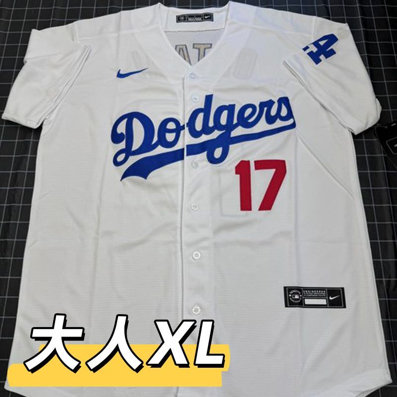 大人上着XL 1点】大谷翔平 刺繡 ユニフォーム ドジャース レプリカ 
