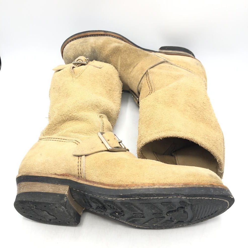 RED WINGスエード エンジニアブーツ PT99 8D