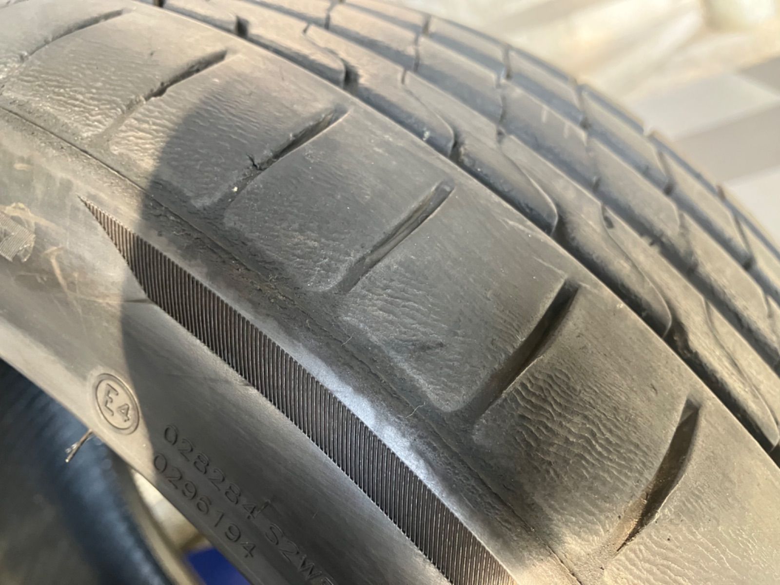 送料込み］MINERVA RADIAL F205 ミネルバ 215/45R17 中古タイヤ4