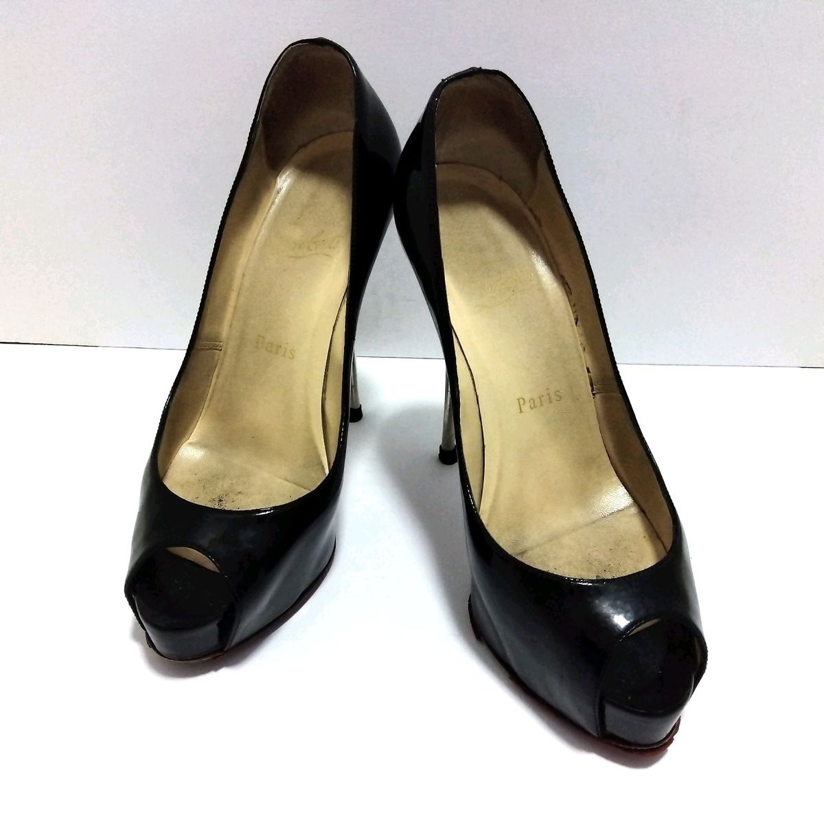 Christian Louboutin クリスチャンルブタン パンプス 36 ブラック レザー ピンヒール ハイヒール レディース 靴 シューズ  shoes : 1-241014002297 : リサイクルショップティファナ - 通販 - Yahoo!ショッピング