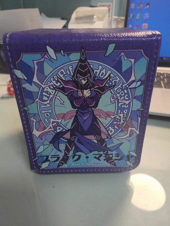 【２個セット】遊戯王　ブラックマジシャンガール　レザーデッキケース　合皮製 遊戯王 ブラックマジシャンガール デッキケース 2個セット