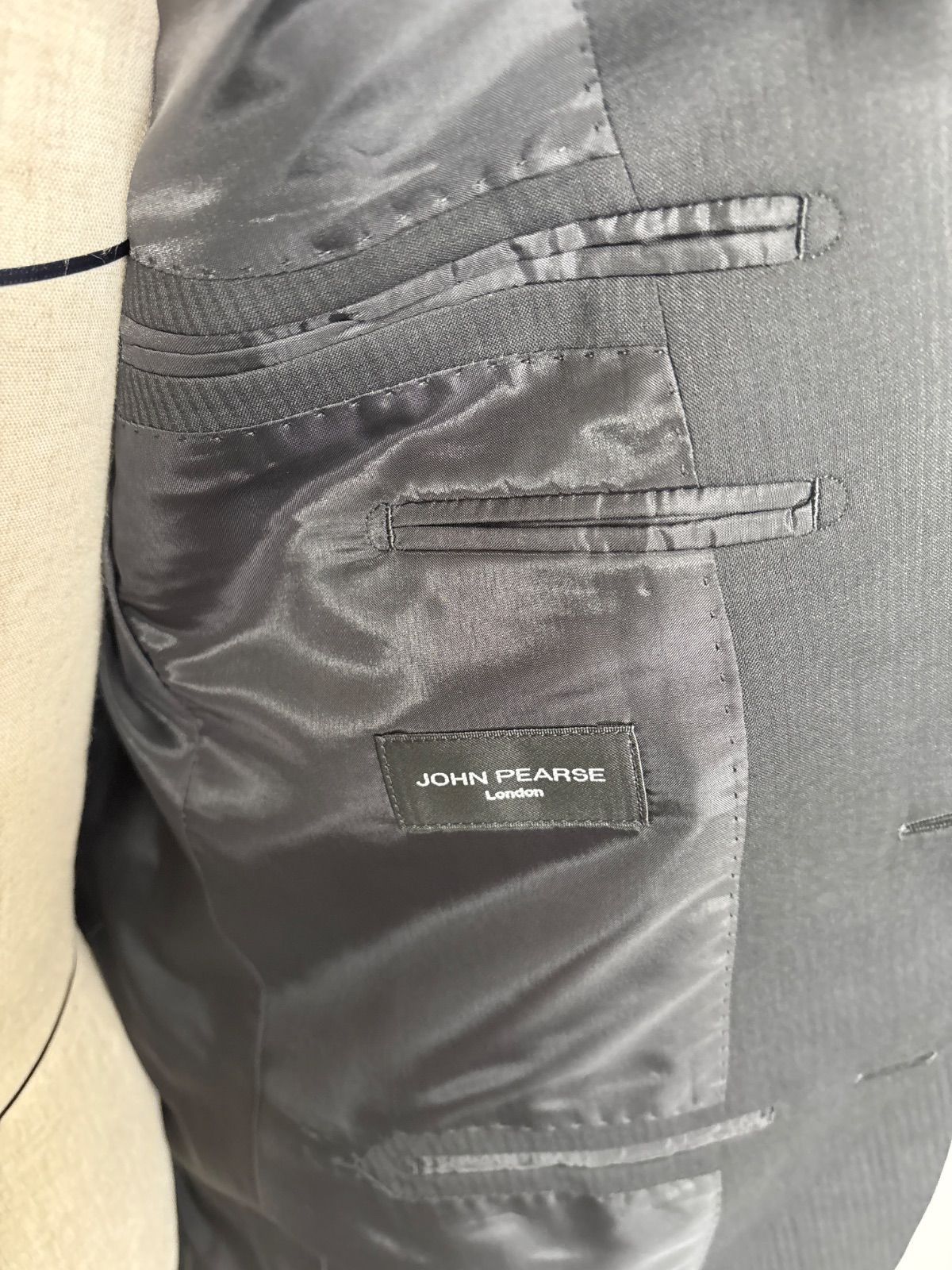 新品未使用 JOHN PEARSE 軽量清涼 ウォッシャブル ブラック