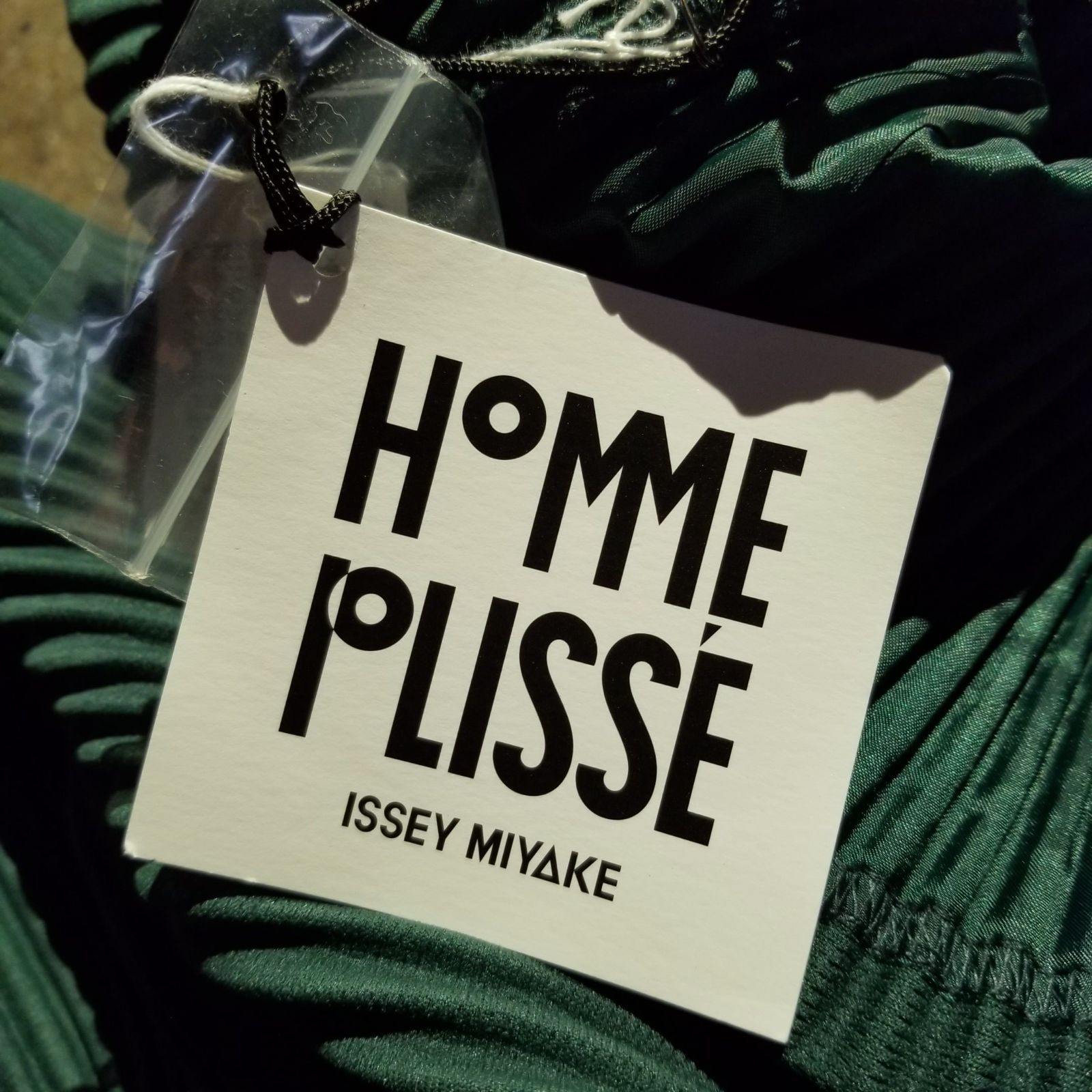 HOMME PLISSÉ ISSEY MIYAKE 25ss TAILORED PLEATS 1 EVERGREEN 1