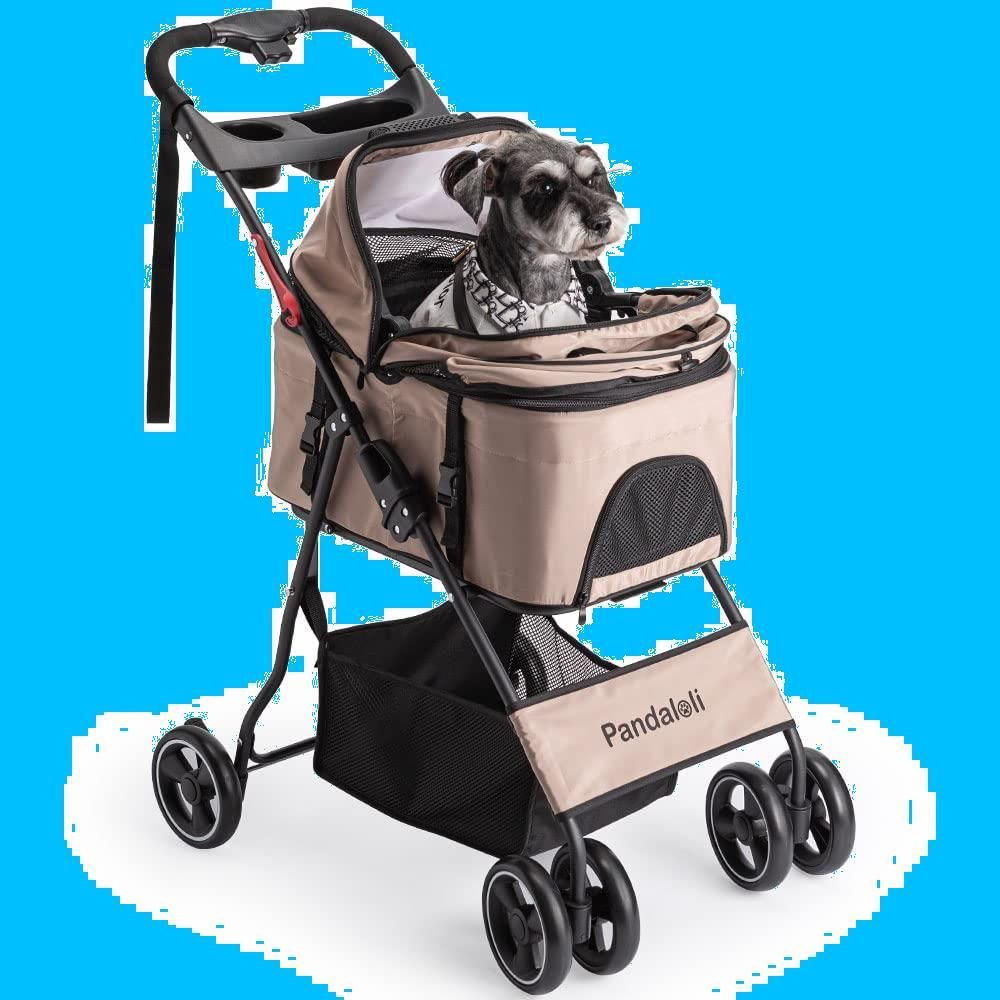 Pandaloli ペットカート ベビーカー 犬 バギー 耐荷重20Kg - ペット用品