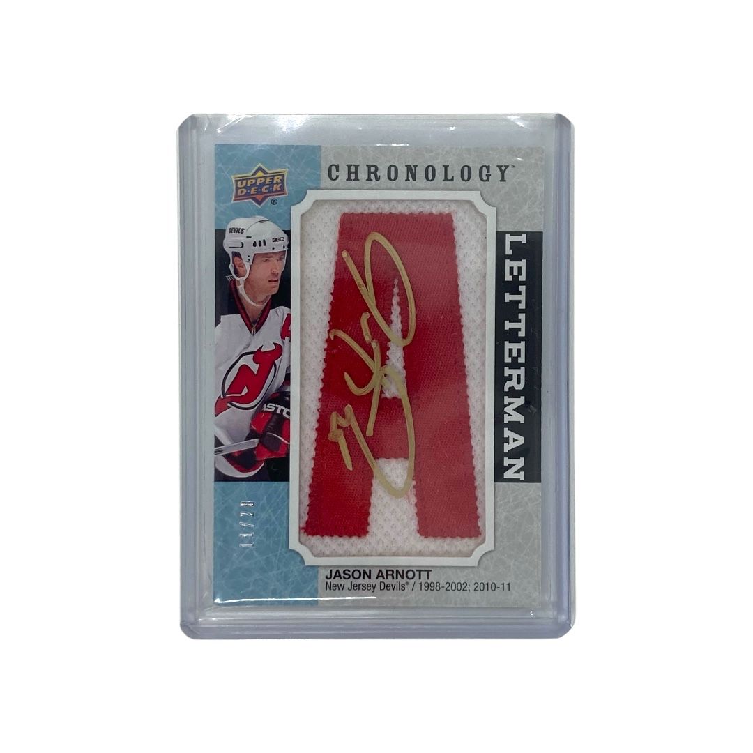 UPPER DECK NHLカード CHRONOLOGY JASON ARNOTT NEW JERSEY DEVILS 11|20 L-NJ-JA IT2