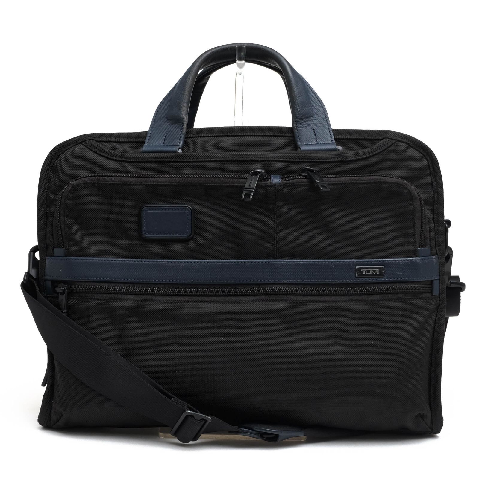 トゥミ／TUMI バッグ ブリーフケース ビジネスバッグ 鞄 ビジネス メンズ 男性 男性用ナイロン レザー 革 本革 ネイビー 紺  26108DN2E ALPHA2 Ballistic Business Organizer Portfolio Brief 