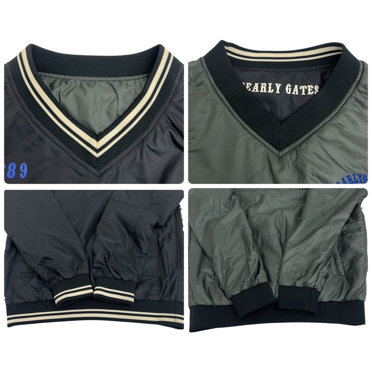 PEARLY GATES パーリーゲイツ 中綿リバーシブル 中綿スニード ブルゾン