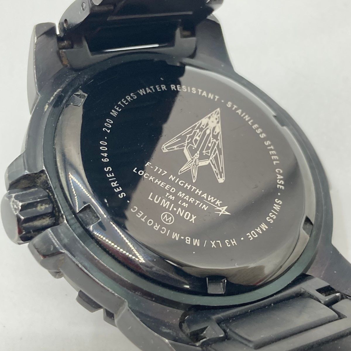 ◎◎LUMINOX ルミノックス F-117 ナイトホーク 6400-200 メンズ