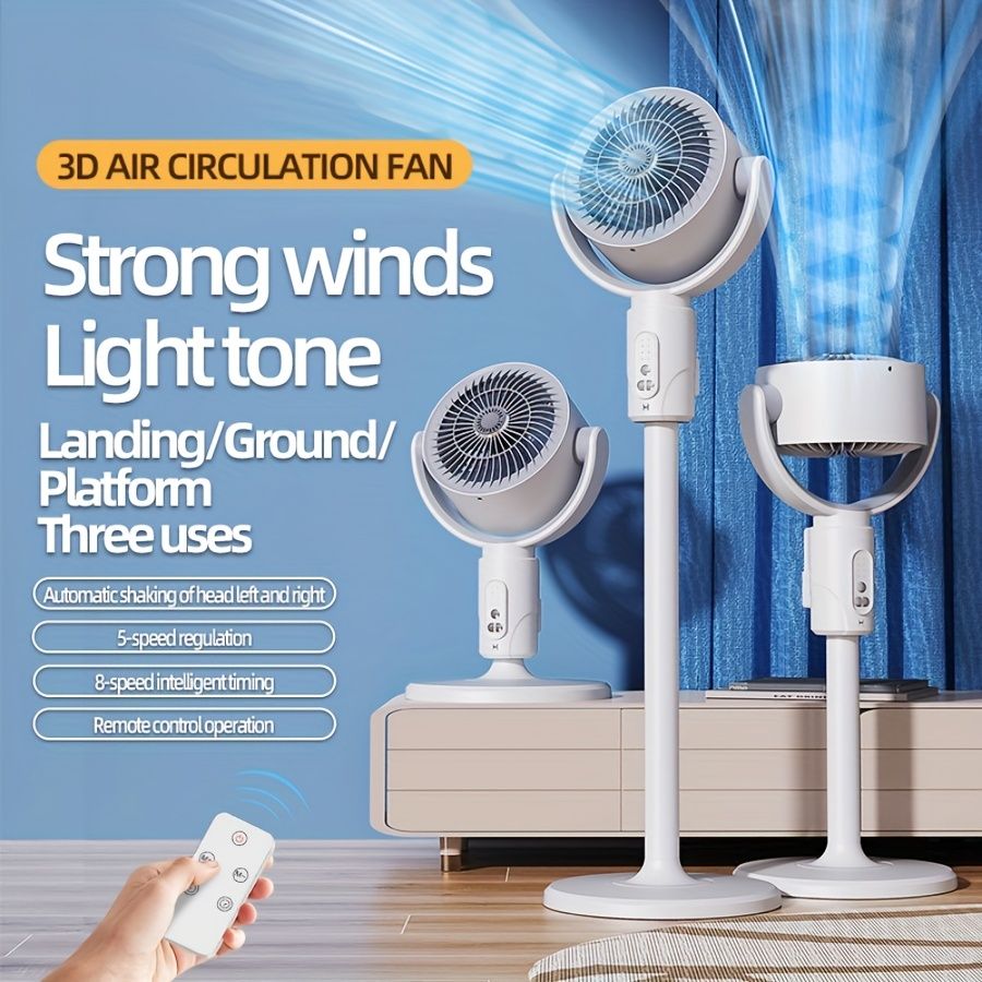 調整 な高さ360°風フロアファン 内蔵アロマセラピーボックス 蚊防止 5つのスピード ホスト睡眠8時間 Type-C充電ポート リチウム電池駆動 空気循環デバイス | モダンなフロアファン | USB充電ポート 天井ファンフロアファ