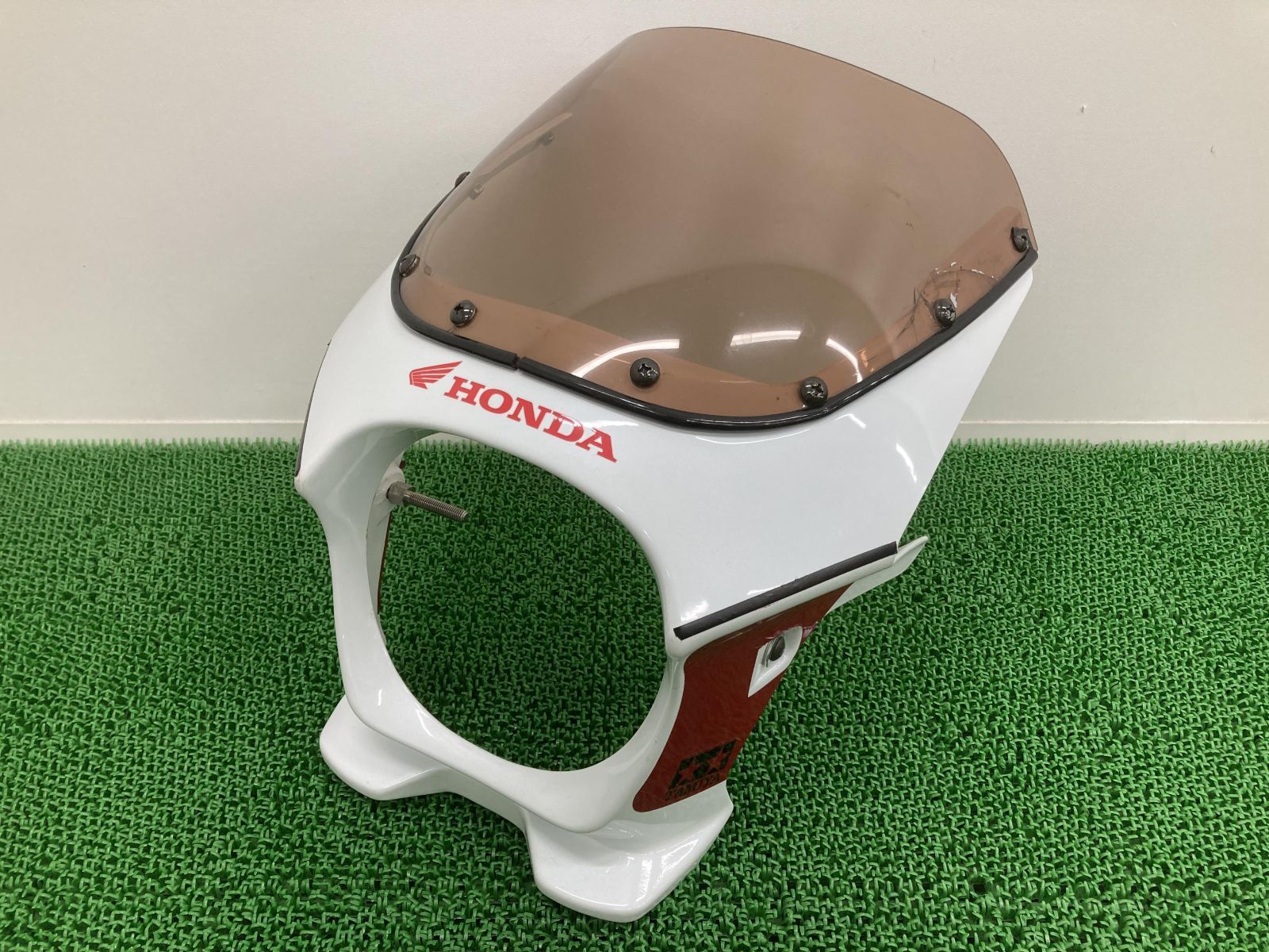 CB1300SF ビキニカウル パール 社外 中古 バイク 部品 SC54 修復素材やカスタム素材に コケキズ無し 品薄 希少品