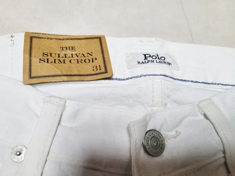 ポロ ソルリ SULLI デニ 白 デニム パンツ ポロ1205 DECORATOM_COM_BR