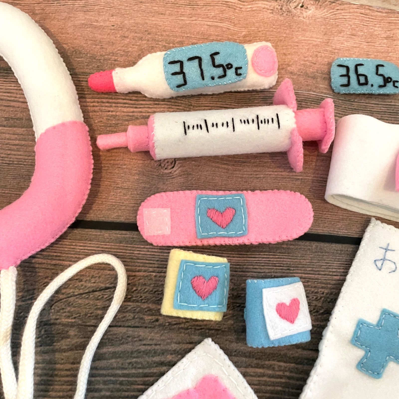 あい様専用 フェルト お医者さんごっこセット まとめ売り おままごと