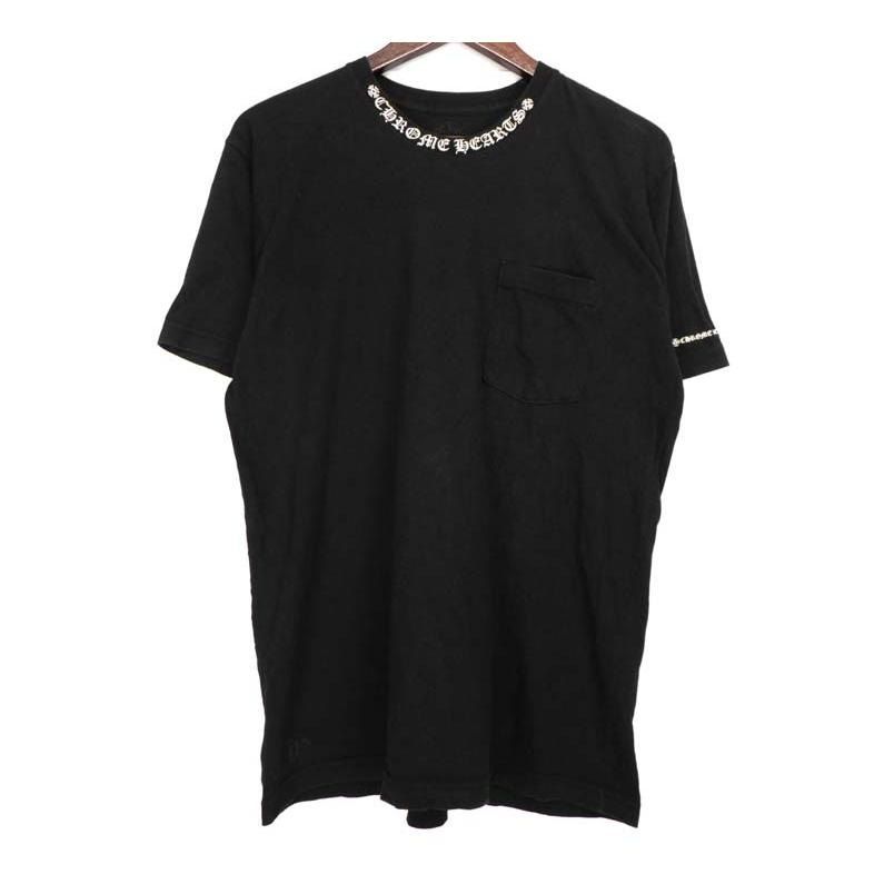 クロムハーツ CHROME HEARTS 【 NECK LOGO PRINT TEE 】 ネック ロゴ