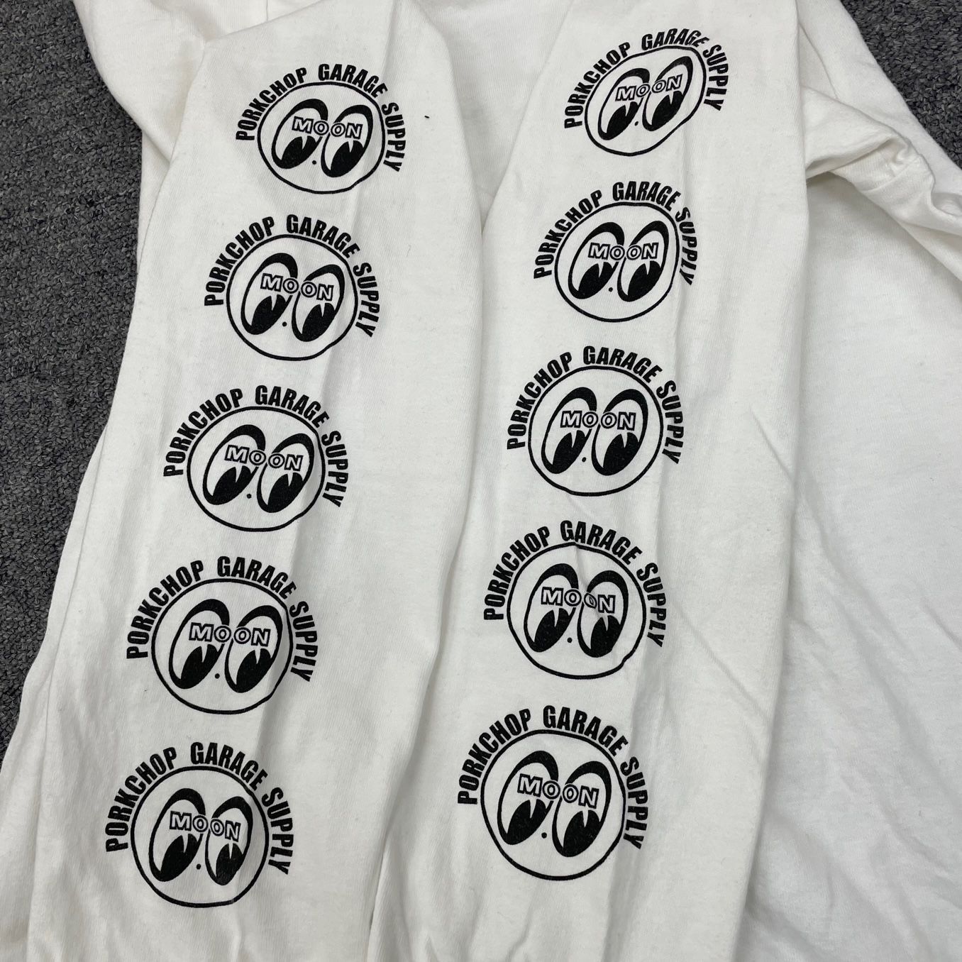 美品PORKCHOP×MOONEYESポークチョップムーンアイズコラボ Tシャツ 美品PORKCHOP×MOONEYESポークチョップムーンアイズコラボ T